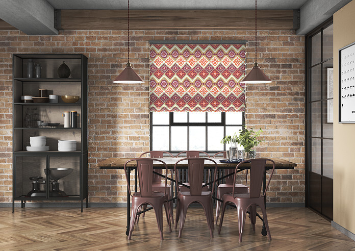 Navajo, Salsa - Roman Blind - Image 5